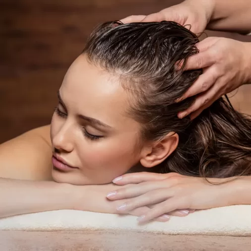 Scalp Massage This is an image of a Scalp Massage.